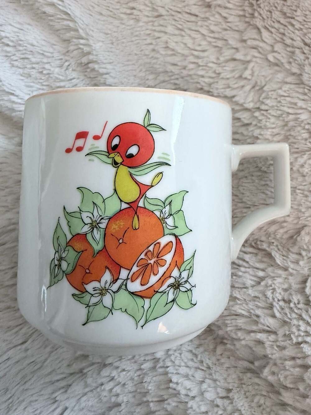VTG Walt Disney Orange Bird  Made In Japan Disney Parks Orange Bird Serving Up S